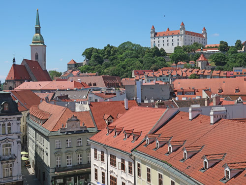 Bratislava Castle (Hrad) in the Slovak Republic