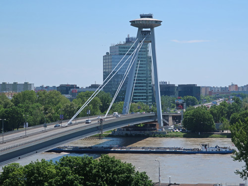 Landmarks in Bratislava Slovakia