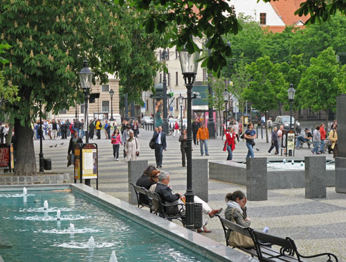 Hviezdoslavovo Námestie Pedestian Mall