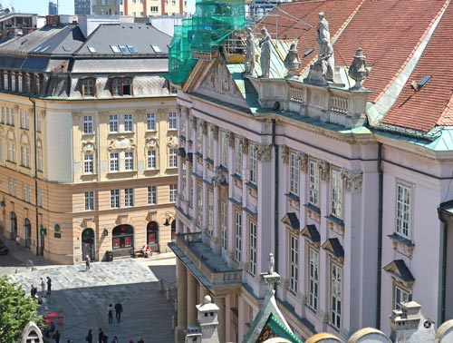 Primatial's Palace in Bratislava Slovakia