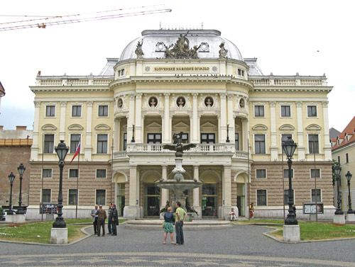 Slovak National Theatre in Bratislava